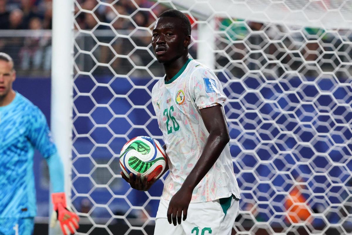 Gueye, durante el Mundial con Senegal.