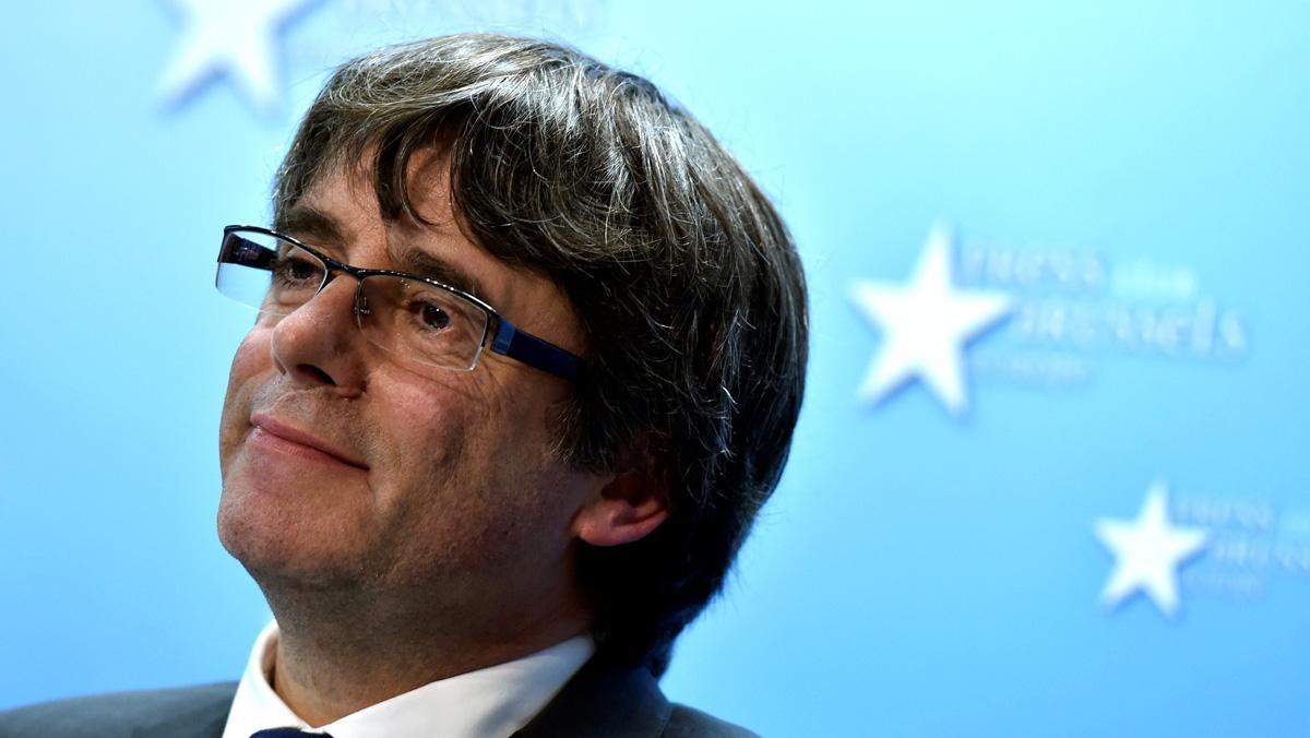 Carles Puigdemont, a Brussel·les.