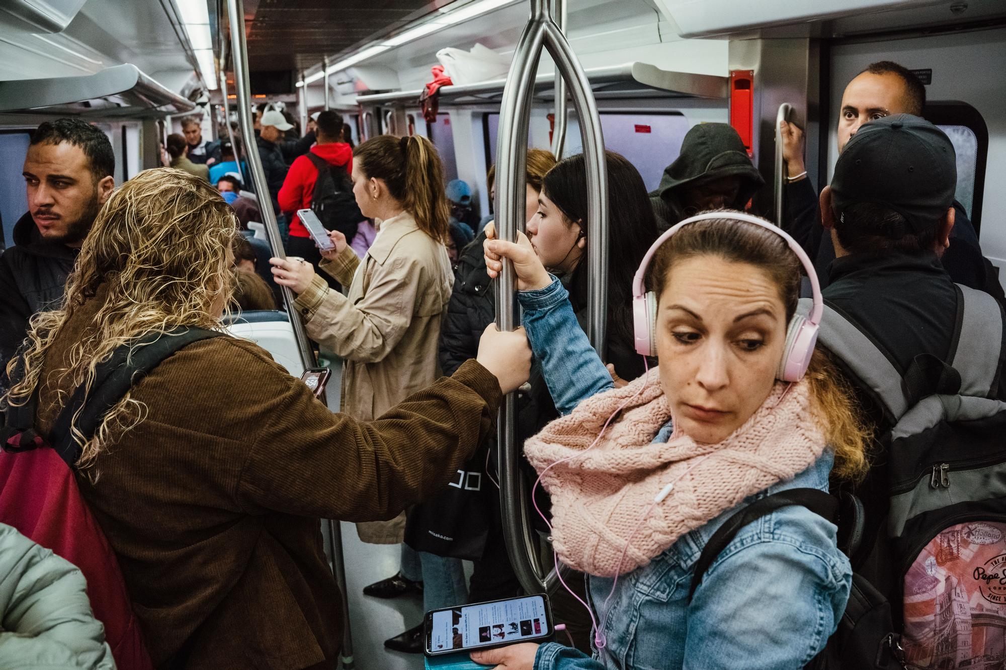 Colapso en el tren de Mallorca