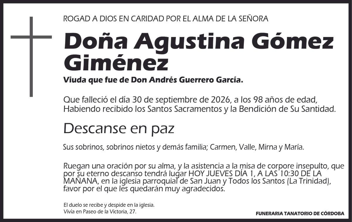 Agustina Gómez Giménez