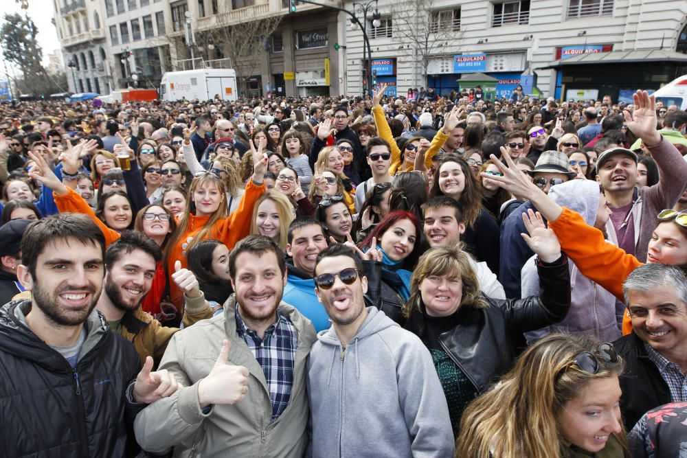 Búscate en la mascletà del 6 de marzo