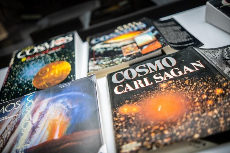 Exposición "Cosmos. El legado de Carl Sagan.40 años de viaje personal", en el Museo de Ciencia y el Cosmos