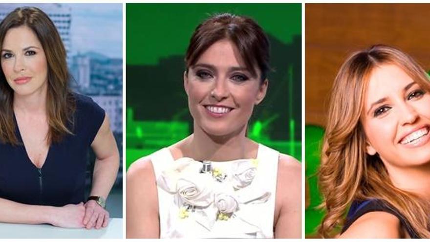 Mamen Mendizábal, Helena Resano y Sandra Sabatés