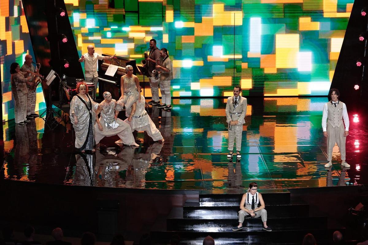 Momento de la gala de la XVII entrega de los Premios Max en Santa Cruz de Tenerife
