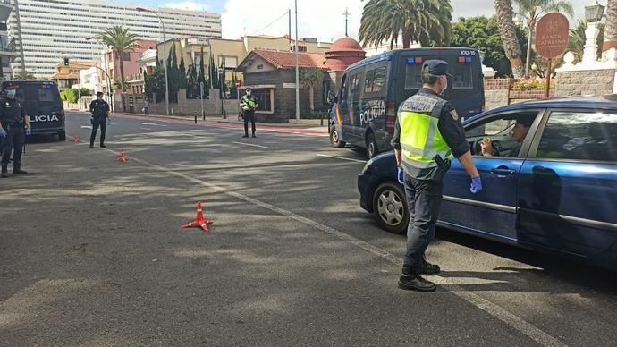 Exhaustivo control en León y Castillo en la fase 0 del desconfinamiento