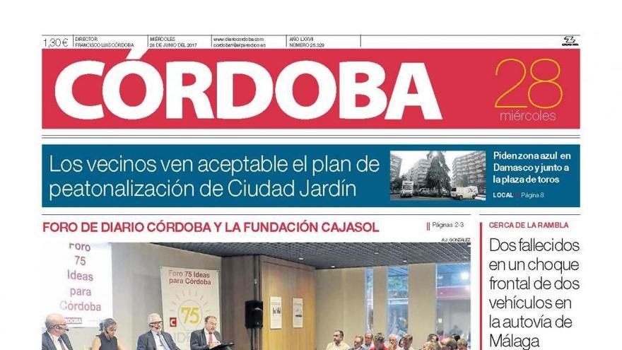 La portada de CÓRDOBA