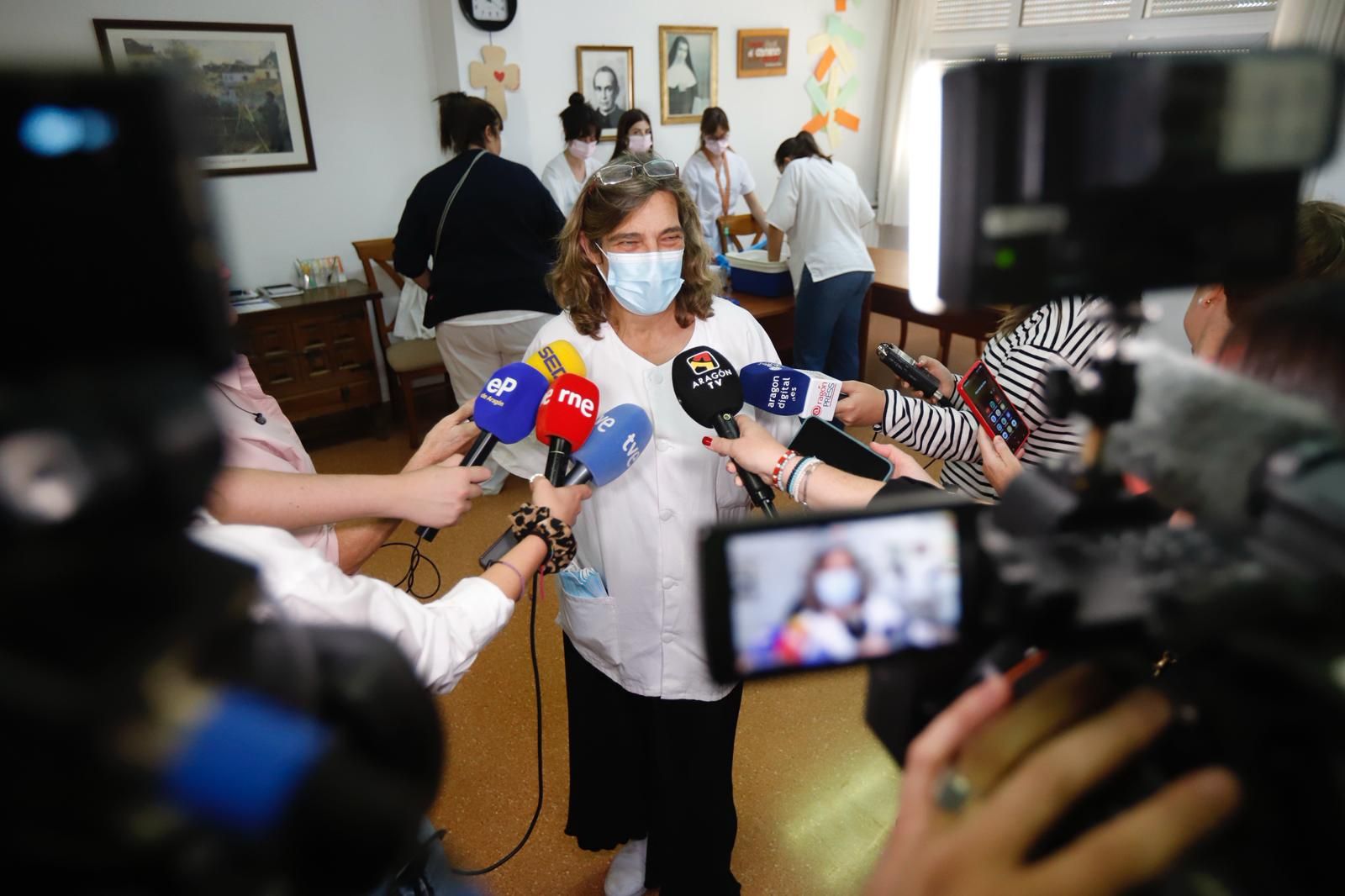 Comienza la vacunación de la gripe en las residencias de Aragón