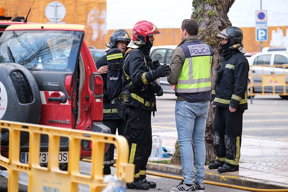 Incendio en los Juzgados de Ibiza