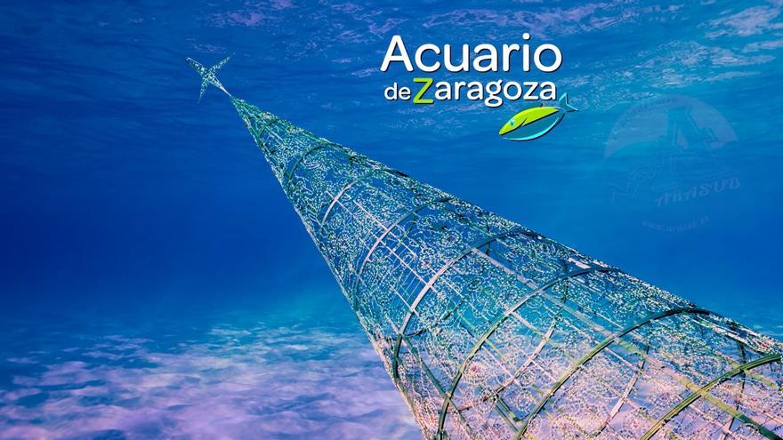 arbol de navidad acuario de zaragoza