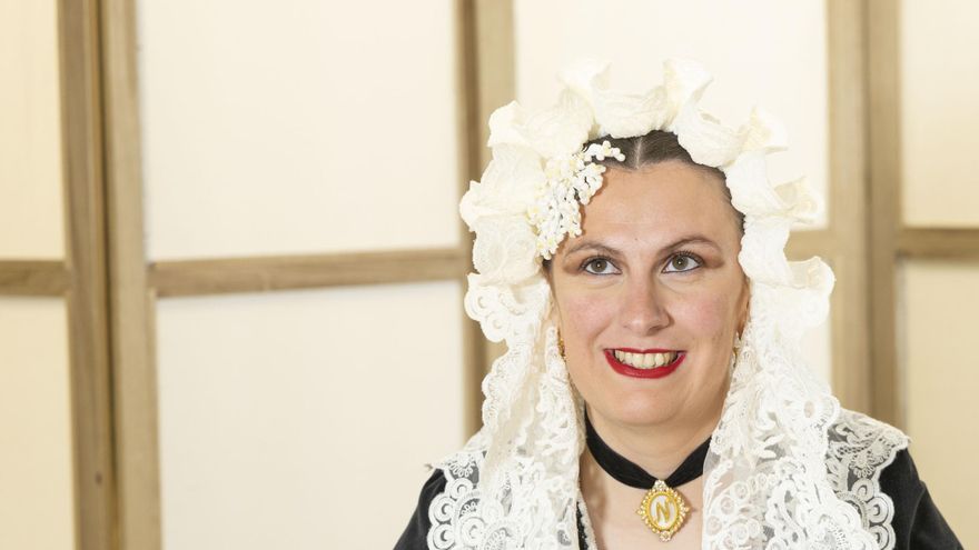 Natalia Carbonell García, candidata de la Hoguera Ángeles - Felipe Bergé