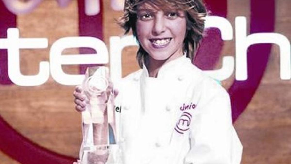 Manuel Esteve, ganador de la pasada edición de 'MasterChef Junior'