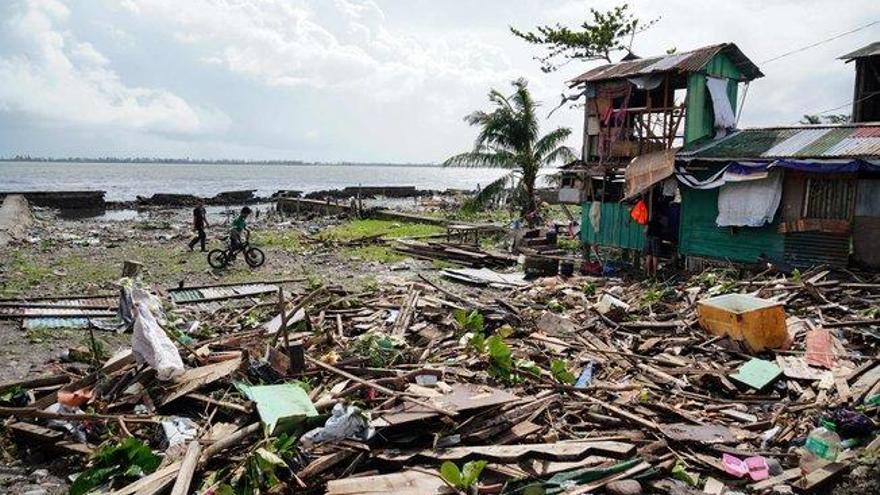 41 muertos por un tifón en Filipinas