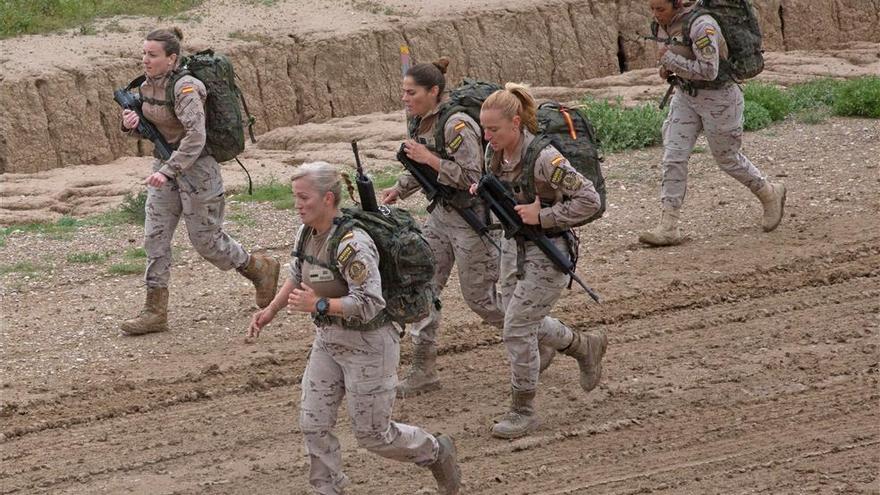 Veinte mujeres de la BRI X se encuentran en misión en Letonia
