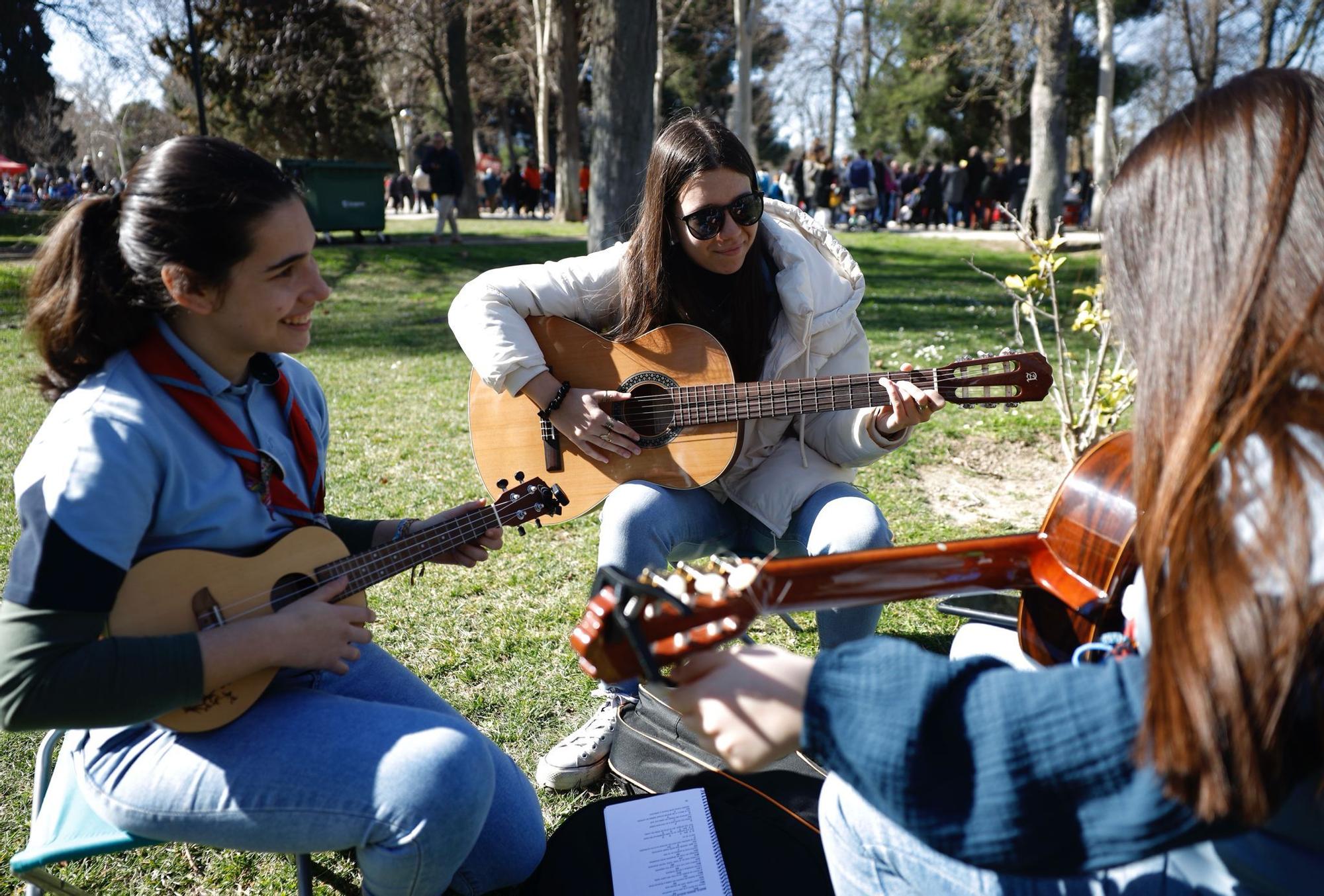 En imágenes | Así está siendo la gran fiesta popular de Zaragoza