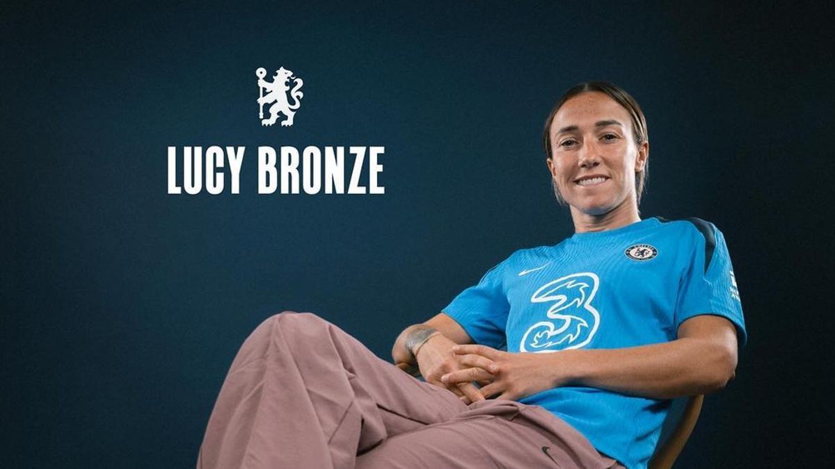 Bronze ha sido presentada como nueva jugadora del Chelsea