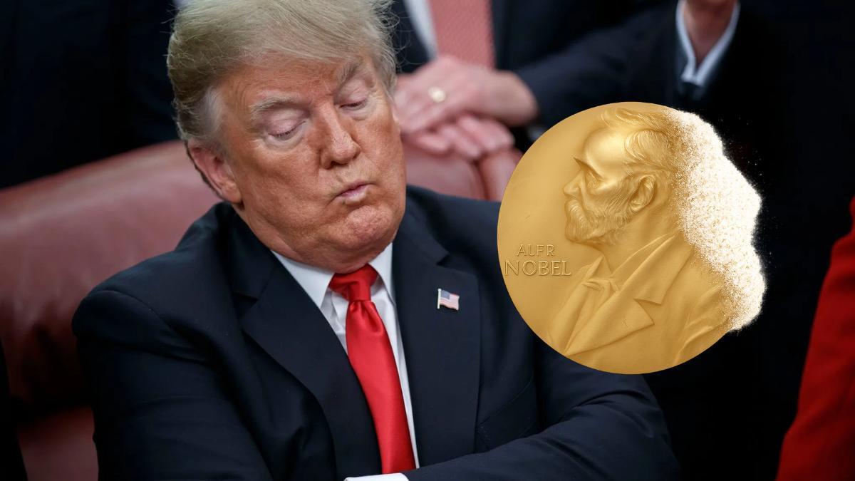 Trump se queda sin Nobel.