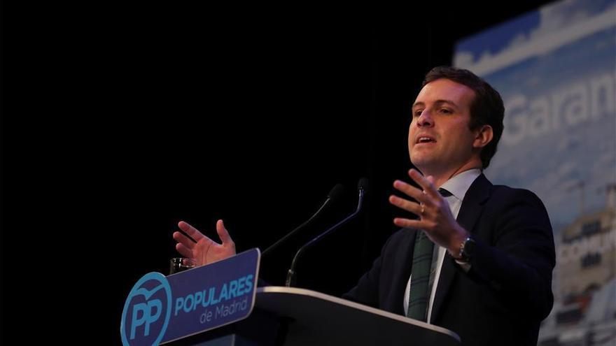 Casado saca la cara por Camps y Zaplana pese a sus «sombras»