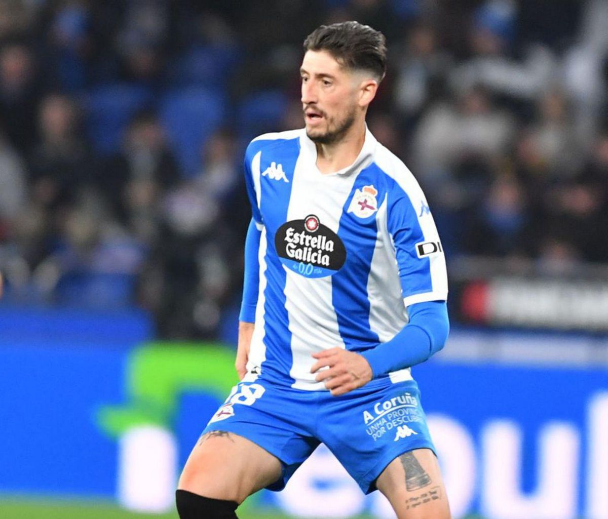 Escudero, en un partido de la primera vuelta. | Iago López