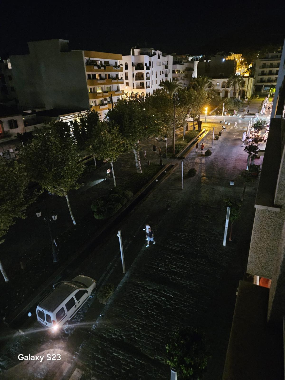 Apagón en Santa Eulària.