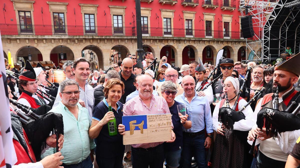 El llagar Canal hace doblete en la Fiesta de la Sidra de Gijón: "Es un orgullo"