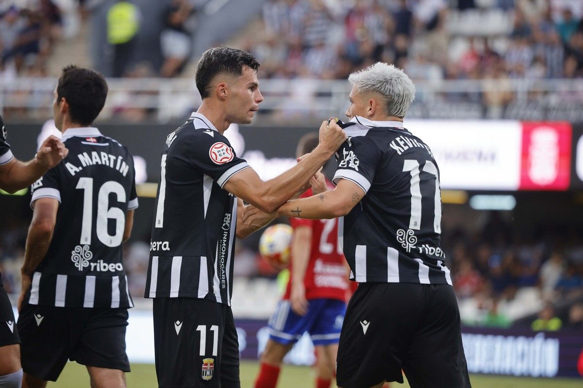 La victoria del FC Cartagena sobre el Tarazona, en imágenes