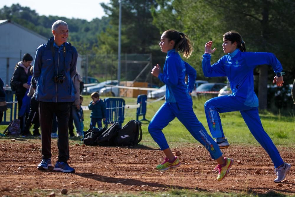 El circuito de cross de Buscastell acogió este sábado la primera prueba de campo a través de la temporada en Ibiza para categorías inferiores