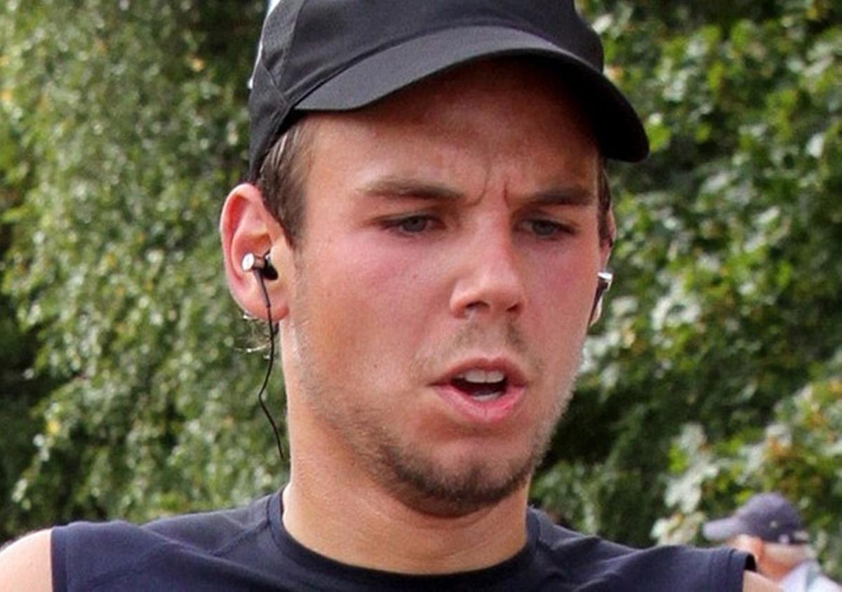 Lubitz, en una marató a Hamburg, el setembre del 2009. 