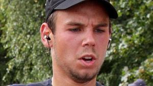 Lubitz, en una marató a Hamburg, el setembre del 2009. 