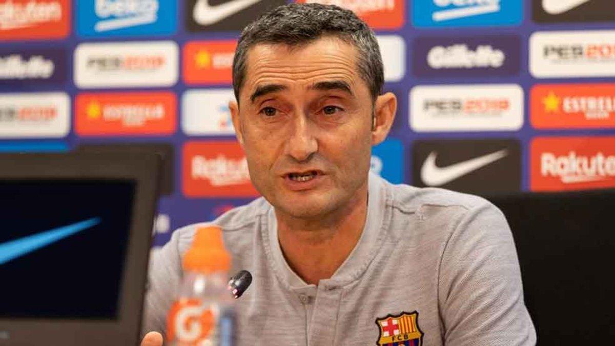 Ernesto Valverde, entrenador del FC Barcelona