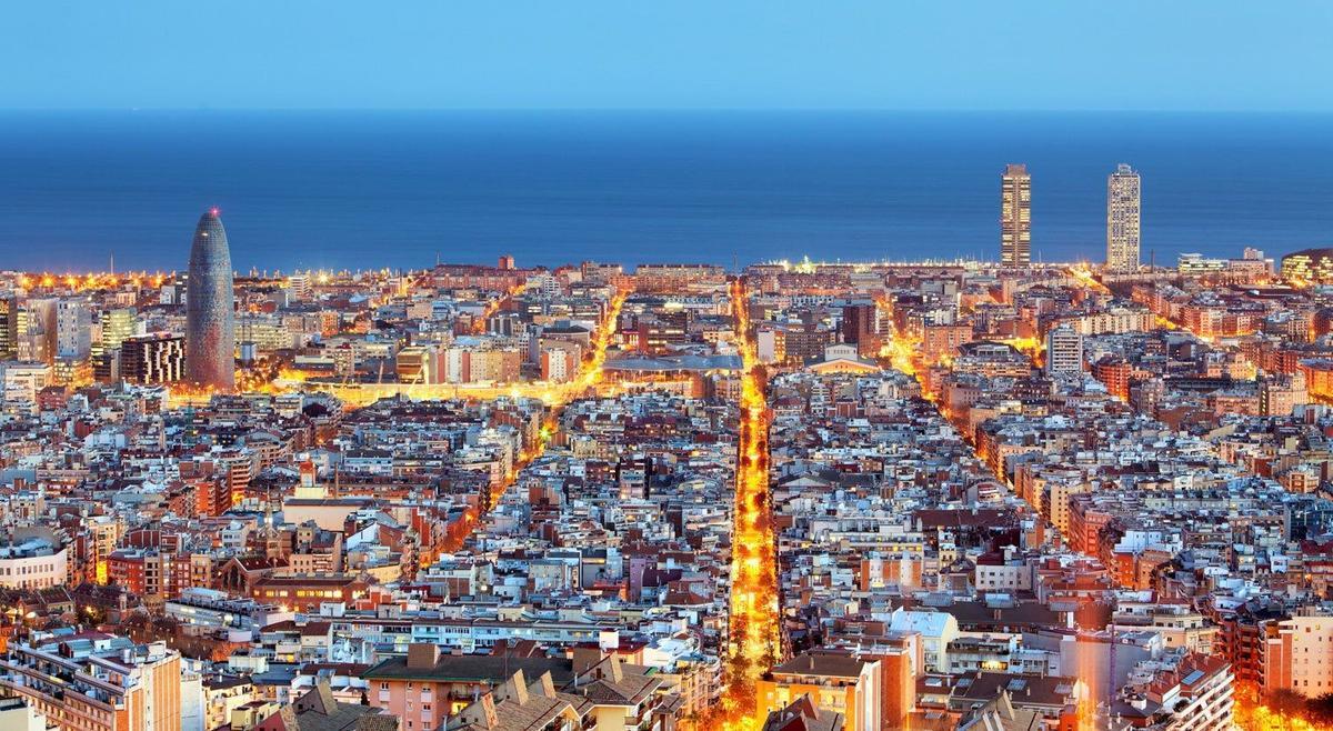 Edificios de la ciudad de Barcelona