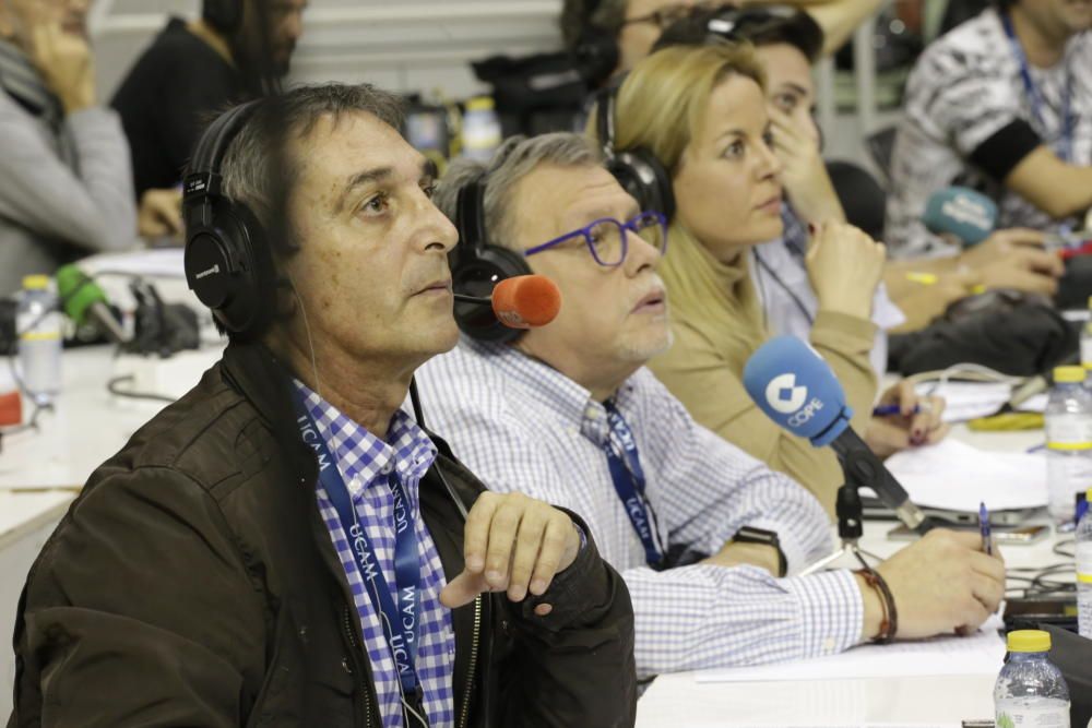 Encuentro entre el UCAM Murcia CB y el Baskonia