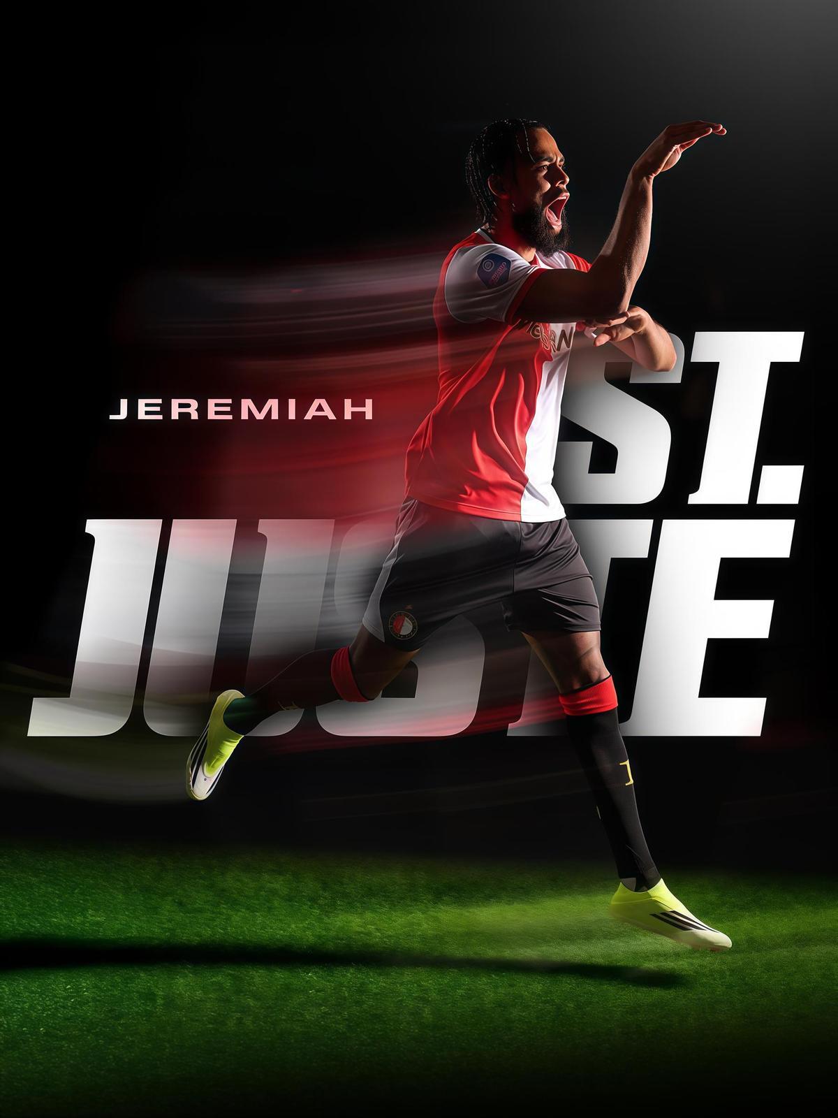 St. Juste, nuevo jugador del Feyenoord de Róterdam