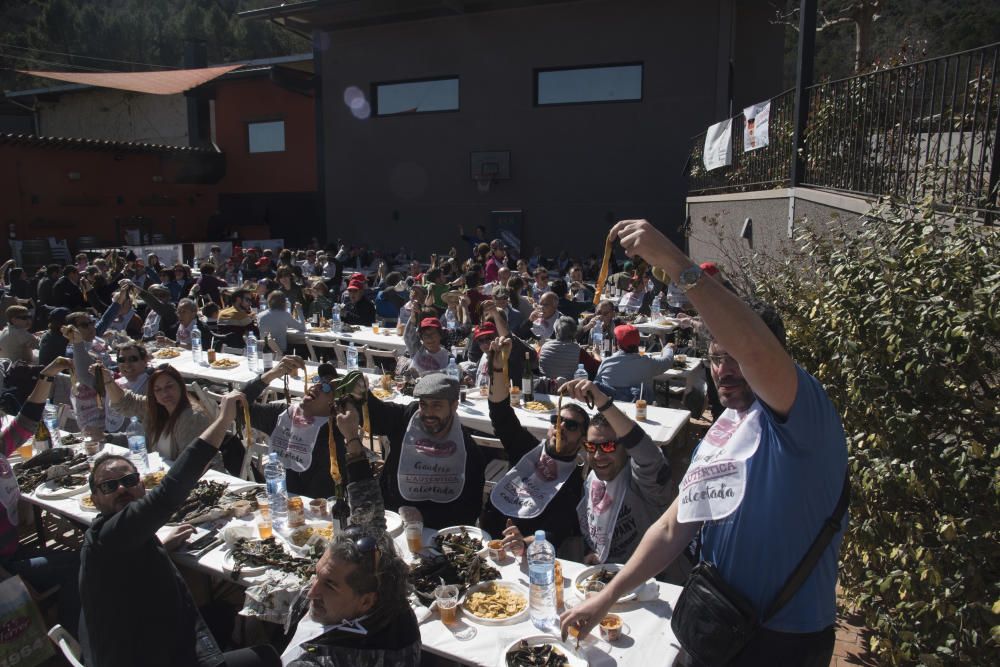 Les imatges de la calçotada popular del Regió 7