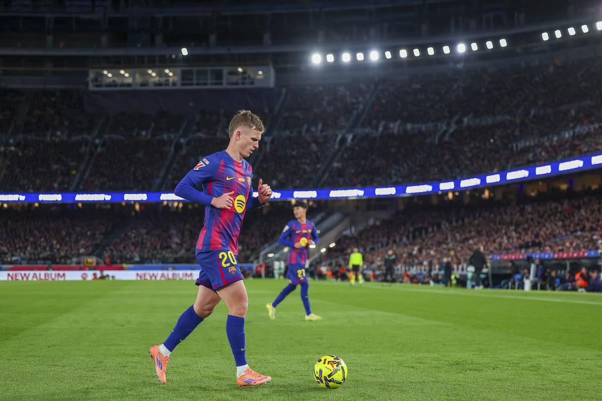 Dani Olmo ocupará el puesto del lesionado Fermín