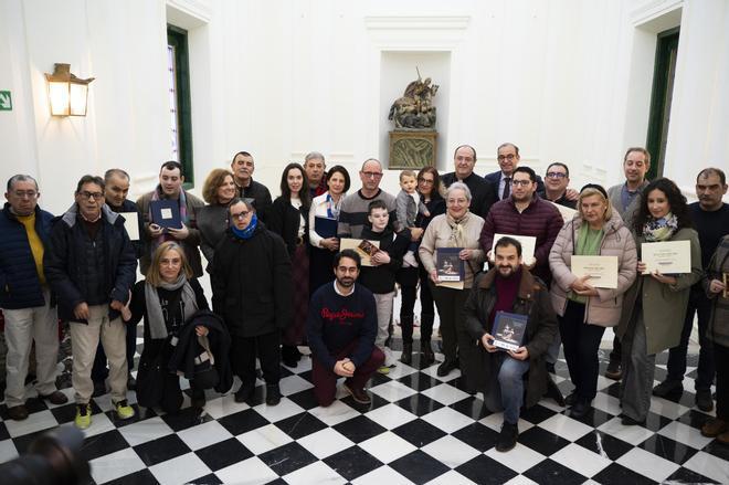 Entrega de premios a los belenes ganadores del XXXIII Certamen ‘Ciudad de Cáceres’