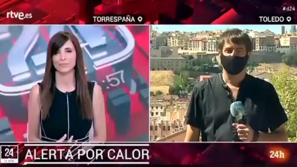 Juan Ballesteros, periodista de TVE en Toledo