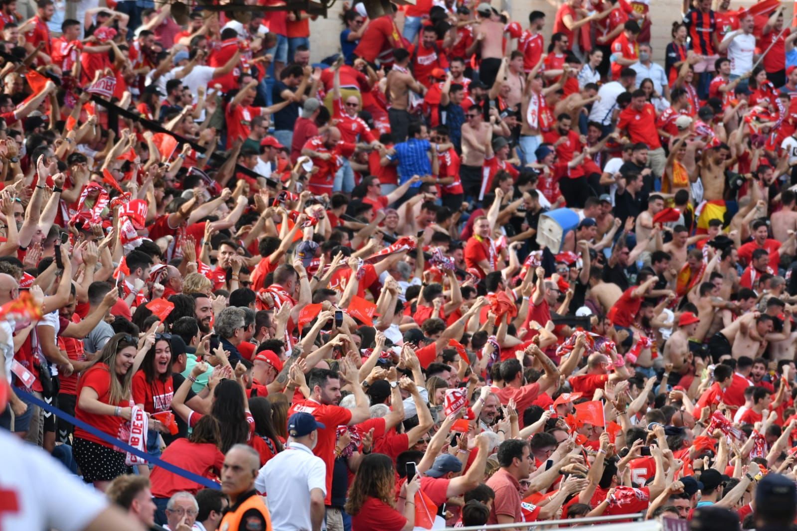 Las imágenes de la final del 'play off' de ascenso a Primera RFEF entre la Peña Deportiva y el Real Murcia