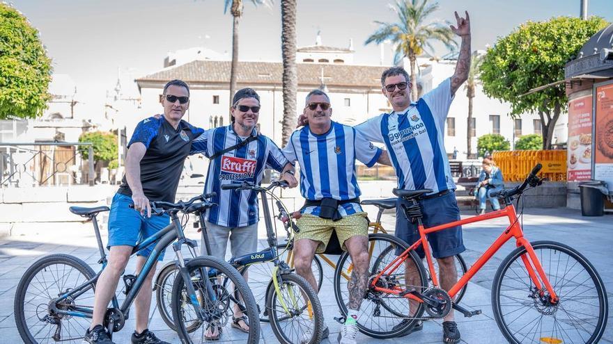 Mérida se llena de pasión rojiblanca y txuriurdín antes de la gran final de la Copa del Rey