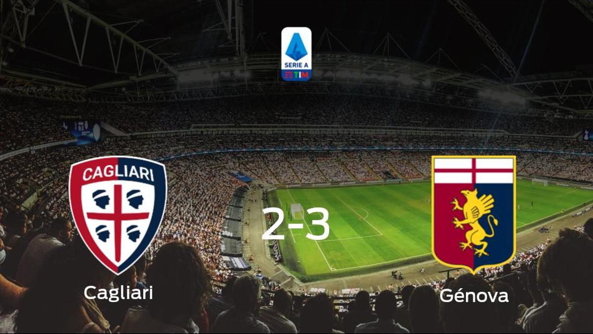 El Génova deja sin sumar puntos al Cagliari (2-3)