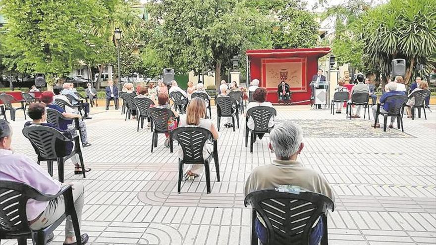 La pandemia condiciona el acto de homenaje a Juan Valera por san juan