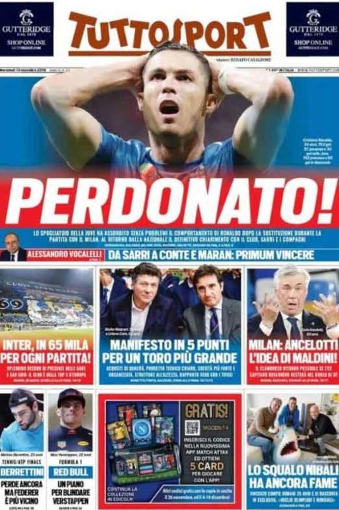 Las portadas del día en la prensa deportiva