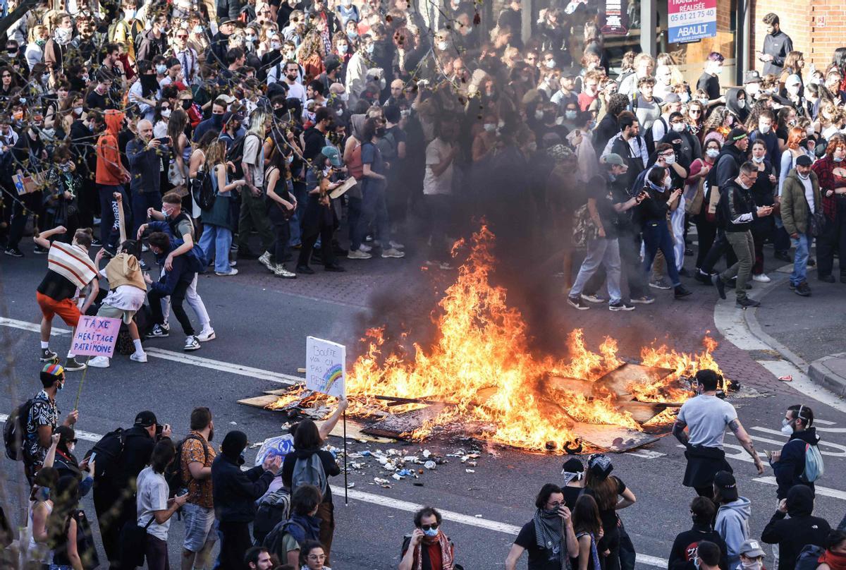 Despliege policial de máximos en Francia para la nueva jornada de protestas