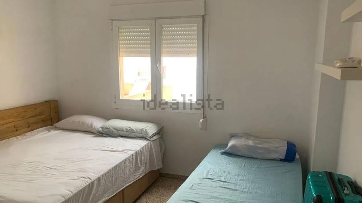 Una de las habitaciones que se alquila en Ibiza