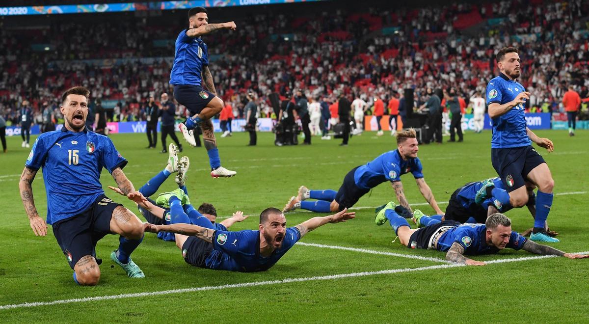 Italia celebra su segunda Eurocopa