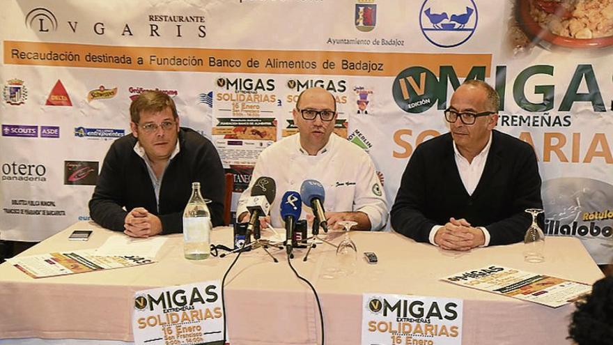 Lugaris organiza en favor del Banco de Alimentos las V Migas Solidarias