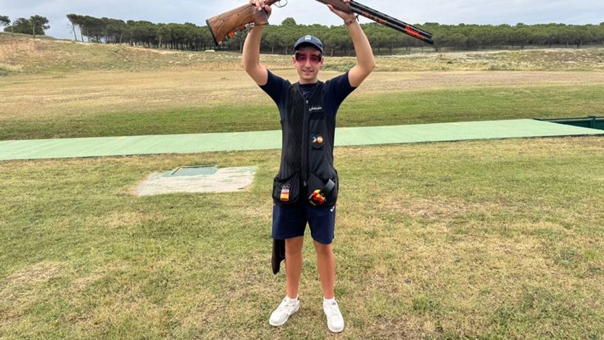 Andrés García y Manuel Murcia, oro y bronce en el Campeonato de España Absoluto de foso olímpico