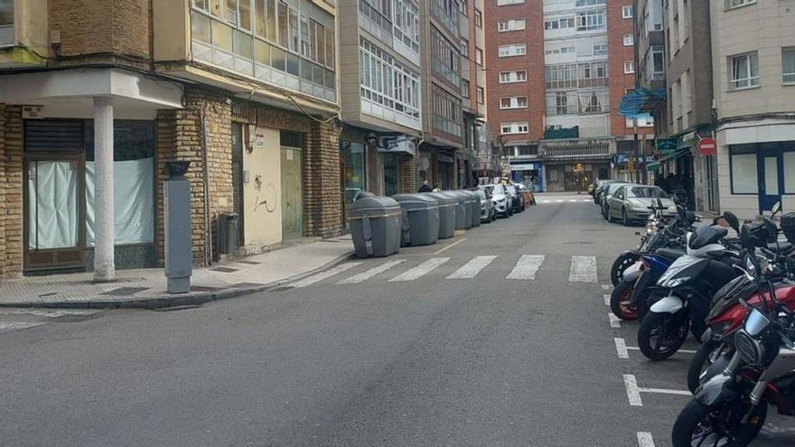 Vista de la calle Adaro, donde ocurrieron los hechos.  | LNE