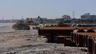 Costas desvela cuándo llegará la arena de Cullera al litoral norte de Sagunt