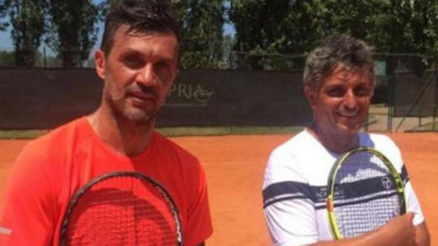 Maldini se pasa al tenis