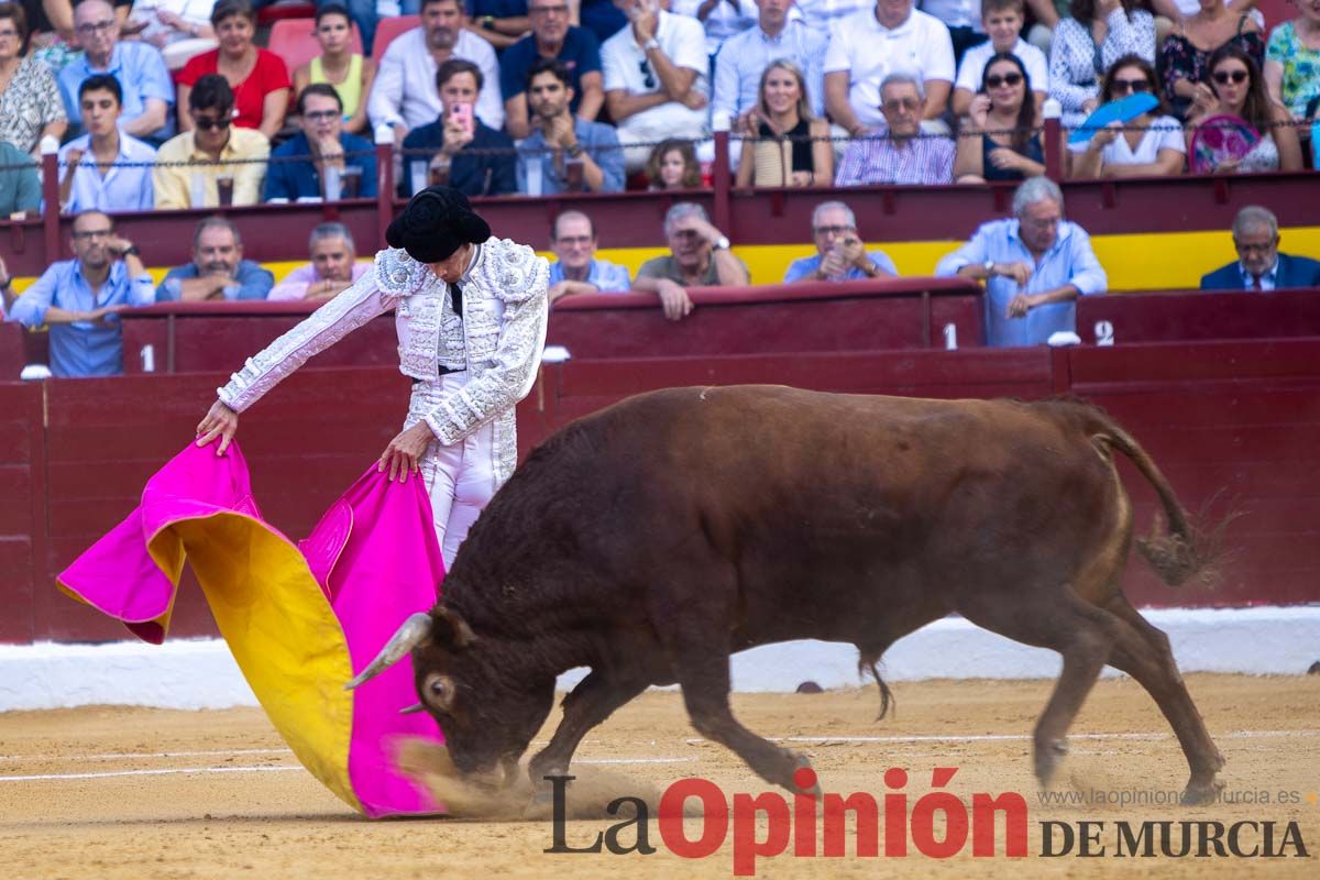 Segunda corrida de la Feria Taurina de Murcia (Castella, Manzanares y Talavante)